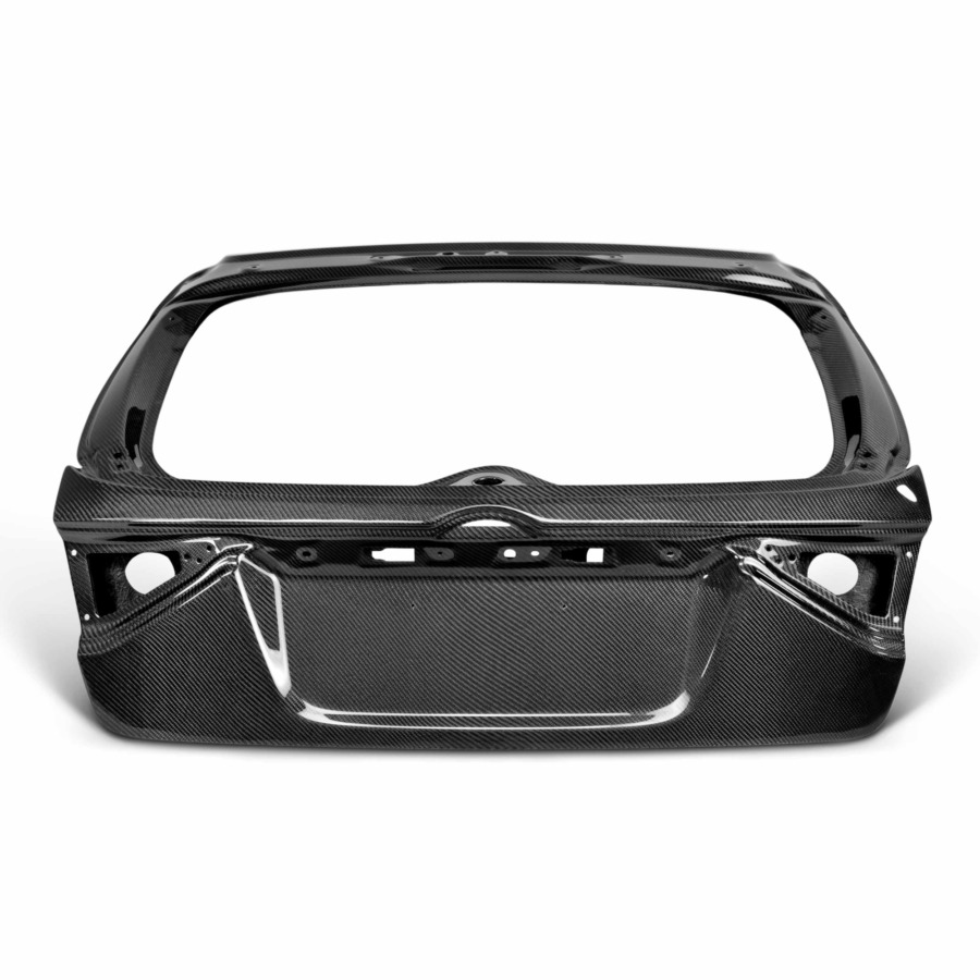Seibon Carbon Subaru WRX STI Hatchback OEM-Style Carbon Fiber Trunk Lid - Image 2