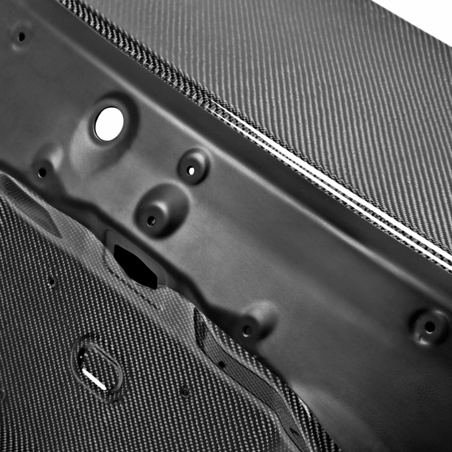 Seibon OEM-Style Carbon Fiber Trunk Lid For 2012-2015 Honda Civic 2DR