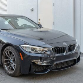 EOS 2015-20 BMW M4 F82 F83 Tow Hook License Plate Mount Bracket - Image 1