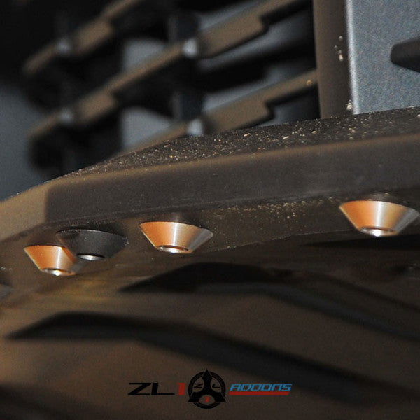 ZL1 Addons Camaro ZL1 Splitter Guards for Chevrolet Camaro - Image 2