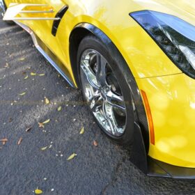 EOS 2014-2019 Chevrolet Corvette C7 Stingray/Z51 Front Splitter Lip & Side Skirts Kit - image 8