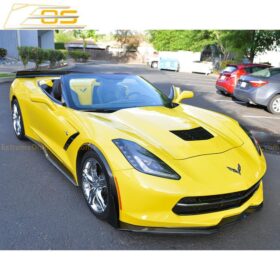 EOS 2014-2019 Chevrolet Corvette C7 Stingray/Z51 Front Splitter Lip & Side Skirts Kit - image 5