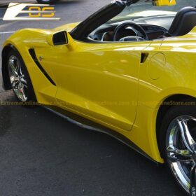 EOS 2014-2019 Chevrolet Corvette C7 Stingray/Z51 Front Splitter Lip & Side Skirts Kit - image 9