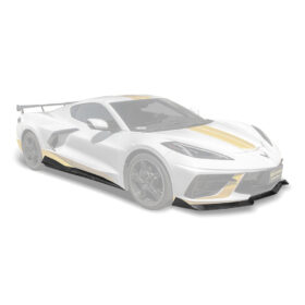 Extreme Online Store Corvette C8 Stingray Front Splitter & Side Skirts [5VM Package]