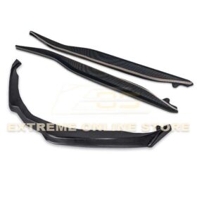 EOS 2014-2019 Chevrolet Corvette C7 Stingray/Z51 Front Splitter Lip & Side Skirts Kit - image 3
