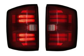 14-18 Chevrolet Silverado 1500 XB LED Tail Lights (Red) (1)