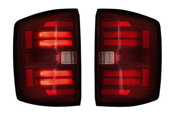 Morimoto 2014-2018 Chevrolet Silverado XB LED Smoked Tail Lights