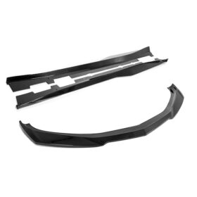 2019-Up Camaro RS & SS ZL1 Style Front Lip Splitter & Side Skirts - image 3