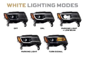 XB LED Headlights: Jeep Grand Cherokee (14-22 / Gen II / Set) (5)