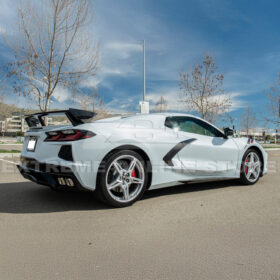 Extreme Online Store 5VM Package Corvette C8 Stingray DRY CARBON FIBER Rear Spoiler - Image 10