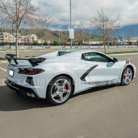 Extreme Online Store 5VM Package Corvette C8 Stingray DRY CARBON FIBER Rear Spoiler - Image 9
