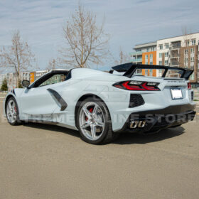 Extreme Online Store 5VM Package Corvette C8 Stingray DRY CARBON FIBER Rear Spoiler - Image 5