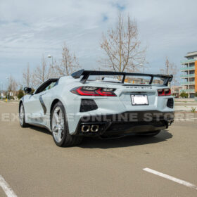 Extreme Online Store 5VM Package Corvette C8 Stingray DRY CARBON FIBER Rear Spoiler - Image 4