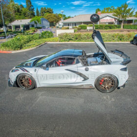 Corvette C8 HTC DRY Carbon Fiber Engine Bay Panel Cover - image 4