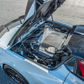 Corvette C8 HTC DRY Carbon Fiber Engine Bay Panel Cover - image 6