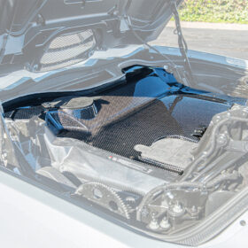 Corvette C8 HTC DRY Carbon Fiber Engine Bay Panel Cover - image 3