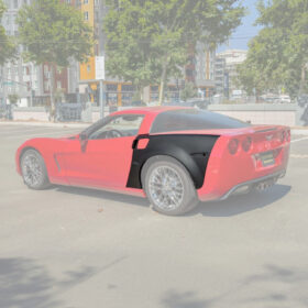 Chevrolet Corvette C6 ZR1 Widebody Conversion Rear Side Fenders - image 3