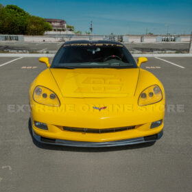 Extreme Online Store Corvette C6 Base Model ZR1 Conversion Front Splitter Lip - Image 5