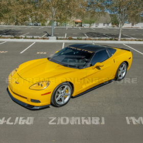 Extreme Online Store Corvette C6 Base Model ZR1 Conversion Front Splitter Lip - Image 8
