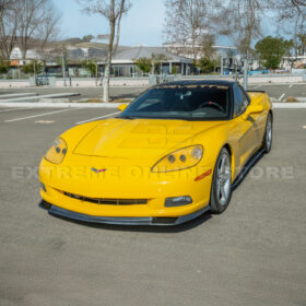 Extreme Online Store Corvette C6 Base Model ZR1 Conversion Front Splitter Lip - Image 7