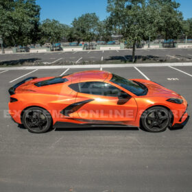 Extreme Online Store Corvette C8 DRY CARBON FIBER 5VM Side Skirts - Image 8