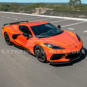 Extreme Online Store Corvette C8 DRY CARBON FIBER 5VM Side Skirts - Image 4