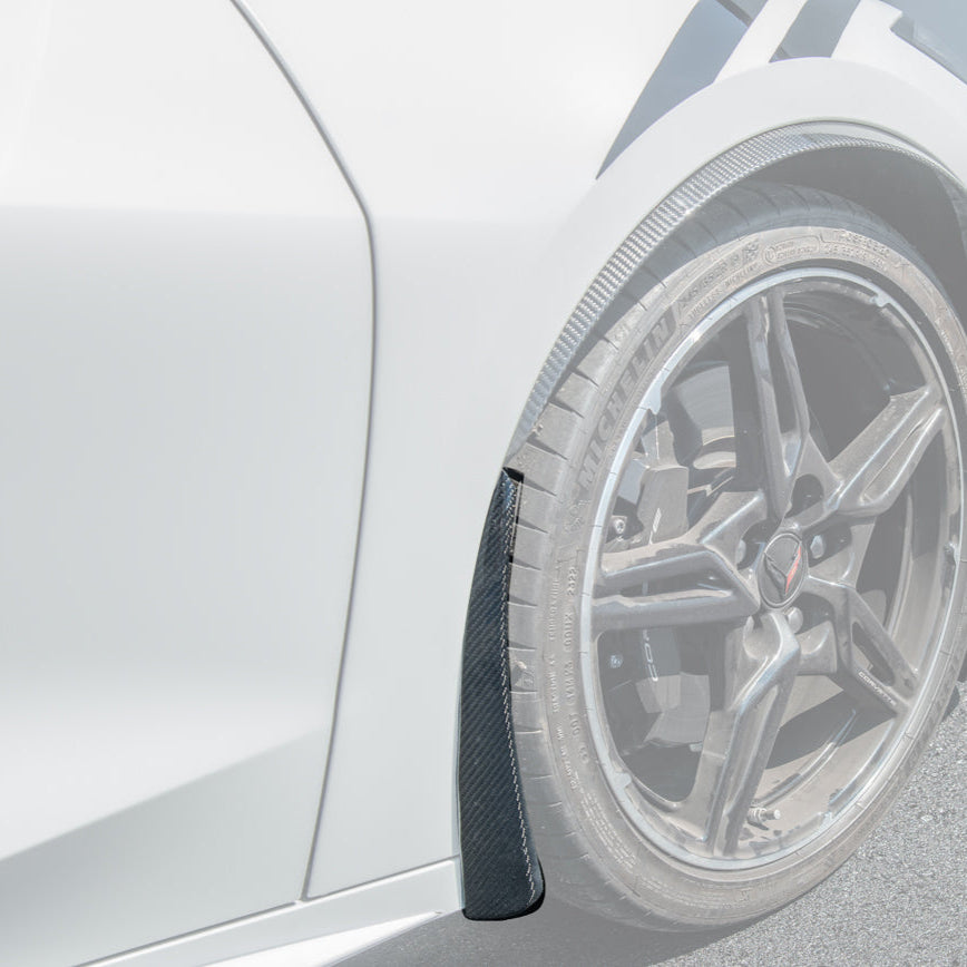 Extreme Online Store Corvette C8 Stingray XL Extended Front Splash Guard