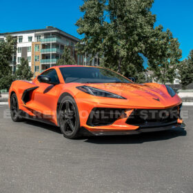 Extreme Online Store Corvette C8 DRY CARBON FIBER 5VM Side Skirts - Image 6