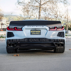 Extreme Online Store Ducktail Package Corvette C8 Stingray Rear Trunk Spoiler - Image 8