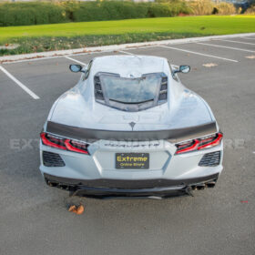 Extreme Online Store Ducktail Package Corvette C8 Stingray Rear Trunk Spoiler - Image 10