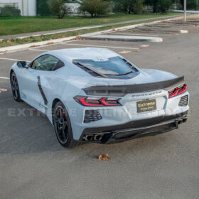 Extreme Online Store Ducktail Package Corvette C8 Stingray Rear Trunk Spoiler - Image 6