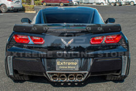 Extreme Online Store Corvette C7 Z06 Stage 3 Carbon Fiber Rear Spoiler W/ Wickerbill Extension - Image 7