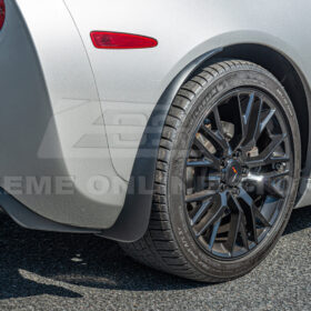 Extreme Online Store Corvette C6 Base Rear Splash Guards Mud Flaps - Image 4
