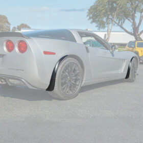 Extreme Online Store Corvette C6 Base Front & Rear Splash Guards Mud Flaps - Image 4
