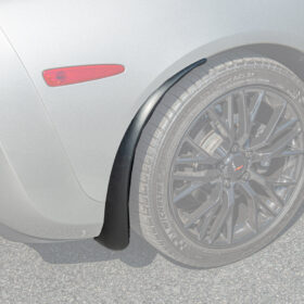 Extreme Online Store Corvette C6 Base Rear Splash Guards Mud Flaps - Image 3