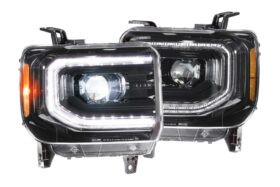 XB LED Headlights: GMC Sierra (14-18 / Set) (1)