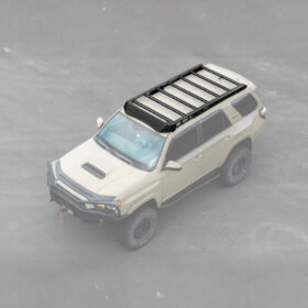 Extreme Online Store EOS 4Runner V2 Carbon Steel Black Top Roof Rack Cargo Carrier - Image 3