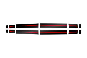 2024+ Ford Mustang GT Top Racing Car Stripe - image 9