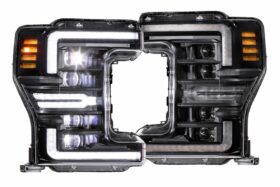 XB LED Headlights: Ford Super Duty (17-19 / White DRL / Set) (1)