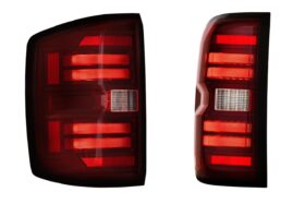 14-18 Chevrolet Silverado 1500 XB LED Tail Lights (Red) (6)