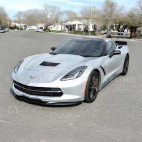 EOS 2014-2019 Chevrolet Corvette C7 Stingray Performance Package Front Splitter - image 5