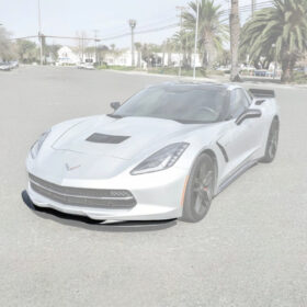 EOS 2014-2019 Chevrolet Corvette C7 Stingray Performance Package Front Splitter - image 3