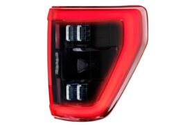 XB LED Tail Lights: Ford F-150 (21-23 / Red Lens / Set) (3)
