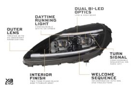 XB Evo Headlights: 05-13 Corvette C6 (Set) (6)
