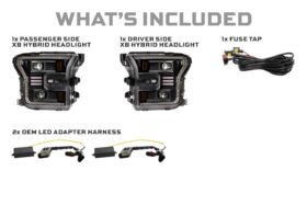15-17 Ford F-150 XB Hybrid LED Headlights (6)