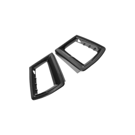 2024+ Mustang GT DRY CARBON FIBER Front Side Grille Inserts - Image 8