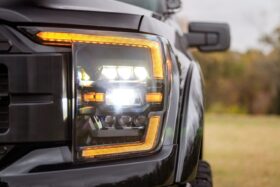XB LED Headlights: Ford F-150 (21-23 / Amber DRL / Set) (9)