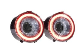 XB LED Tail Lights: Corvette C6 (05-13 / Smoked Lens / Set) (3)