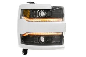 XB LED Headlights: Chevrolet Silverado HD (16-19 / Set) (6)