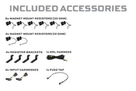 XB Evo Hybrid Headlights: 05-13 Corvette C6 (Set) (5)